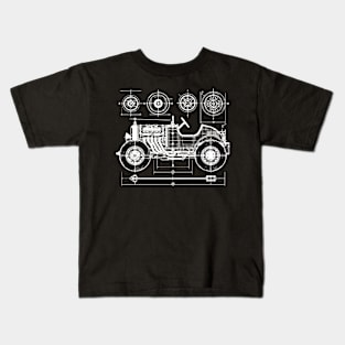 oldschool car Kids T-Shirt